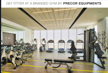 Gym in 3.5 BHK Apartment at Godrej Summit, Surat Nagar – for Sale