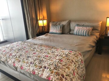 Bedroom in 3 BHK Apartment at Lodha World Crest, Worli – for Rent