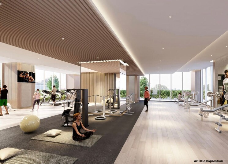 Gym, jp-codename-starlife 1 Bedroom 388 Sq.Ft. Apartment In Mira Road Thane 8894643