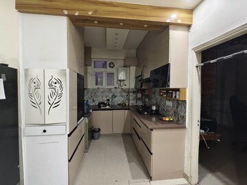 Kitchen in 2 BHK Apartment at Charms Castle, Raj Nagar Extension – for Rent