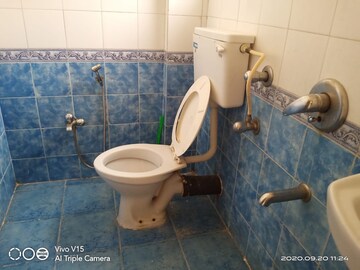 Bathroom in 1 BHK Apartment at Bhoomi Park II, Malad West – for Rent
