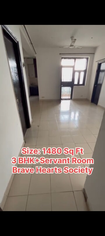 Building Lobby in 3 BHK Apartment at Emenox Brave Hearts, Raj Nagar Extension – for Sale