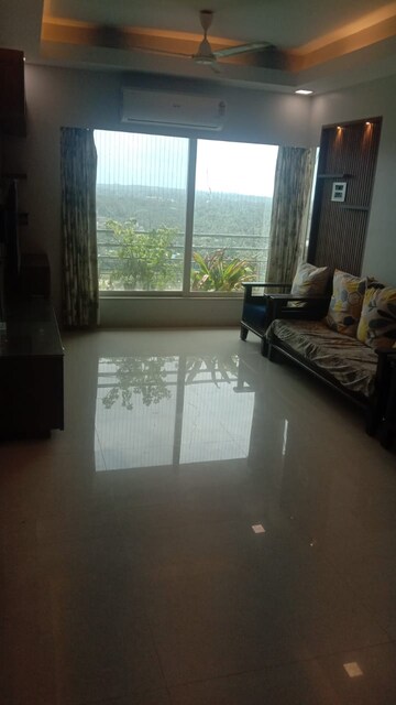 Living Room in 2 BHK Apartment at Gurukrupa Marina Enclave, Malad West – for Rent
