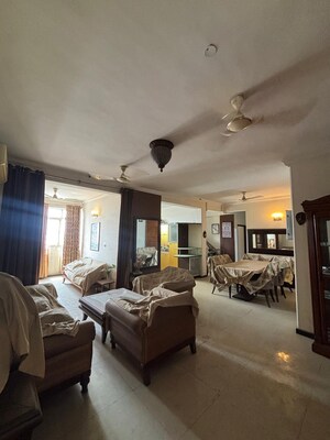 Living Room in 4 BHK Penthouse at Aditya Mega City, Vaibhav Khand – for Sale