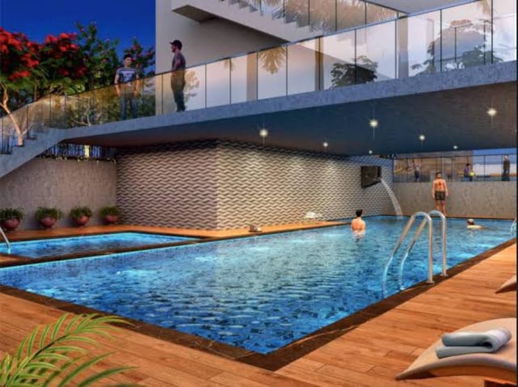 Swimming Pool, kundan-espacio 2 Bedroom 797 Sq.Ft. Apartment In Balewadi Pune 8894710