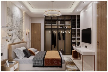 Master Bedroom in 2 BHK Apartment at Kundan Espacio, Balewadi – for Sale