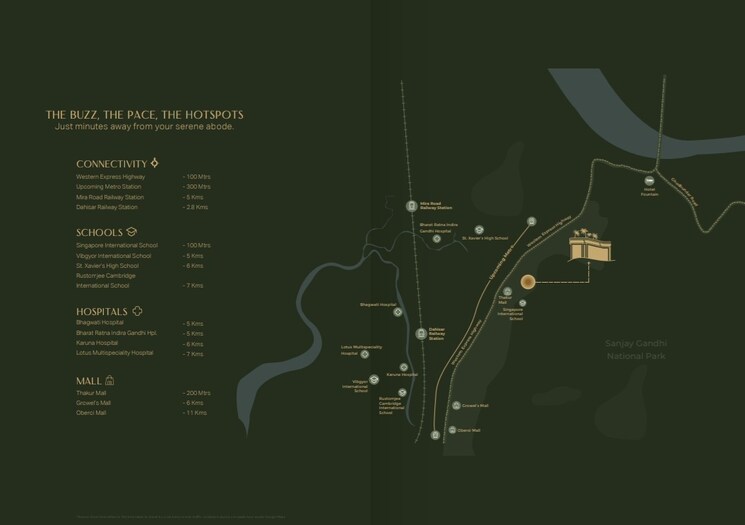 Map Location, micl-aaradhya-highpark-project-2-of-phase-1 2 Bedroom 665 Sq.Ft. Apartment In Mira Road Thane 8894761