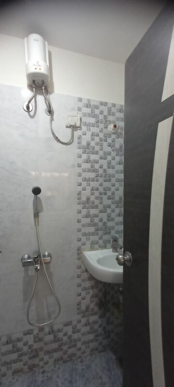 Bathroom in 1 BHK Apartment at Silicon Park, Malad West – for Rent