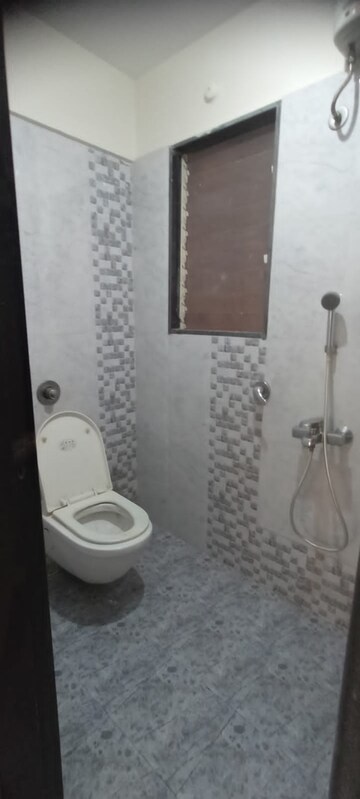 Bathroom in 1 BHK Apartment at Silicon Park, Malad West – for Rent