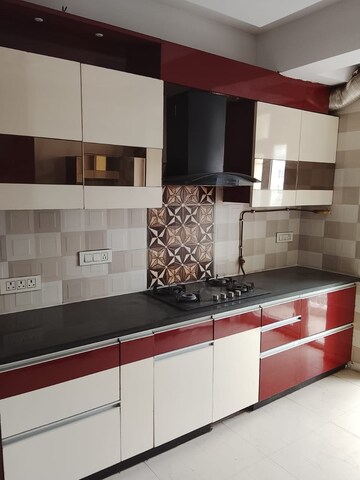 Kitchen in 2.5 BHK Apartment at Prateek Grand City, Siddharth Vihar – for Rent