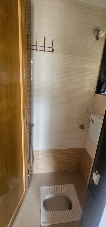 Bathroom in 1 BHK Apartment at Krishna Heights Ghansoli, Ghansoli – for Rent