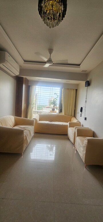 Living Room in 1 BHK Apartment at Krishna Heights Ghansoli, Ghansoli – for Rent