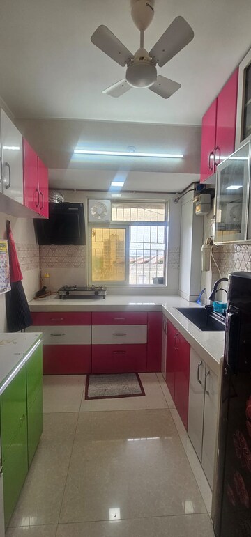 Kitchen in 1 BHK Apartment at Krishna Heights Ghansoli, Ghansoli – for Rent