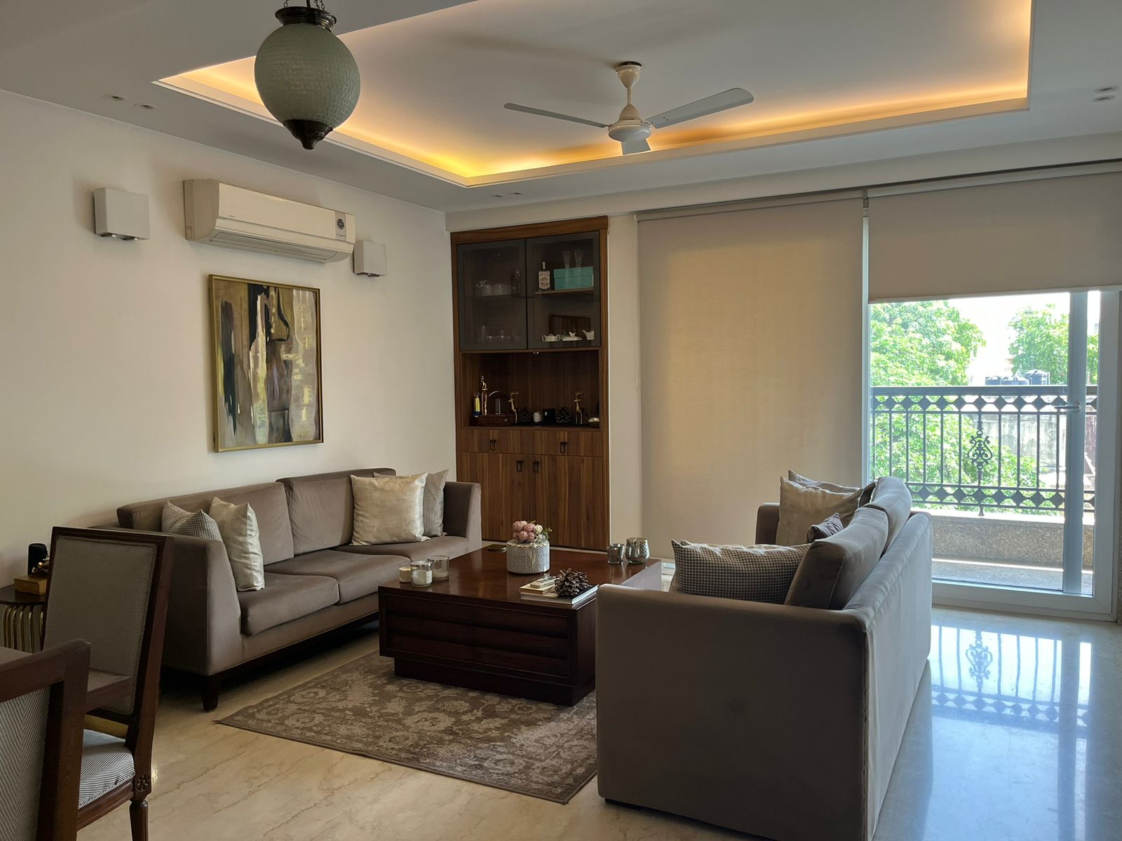 2 BHK + Pooja Room,Study Room,Extra Room Apartment For Rent in Defence Colony