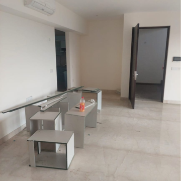 Living Room in 3 BHK Apartment at Adani Samsara Vilasa, Sector 63 – for Rent