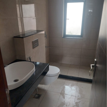 Bathroom in 3 BHK Apartment at Adani Samsara Vilasa, Sector 63 – for Rent