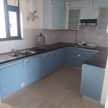 Kitchen in 3 BHK Apartment at Adani Samsara Vilasa, Sector 63 – for Rent