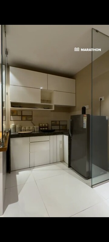 Kitchen in 2 BHK Apartment at Marathon Nextown, Dombivli East – for Sale