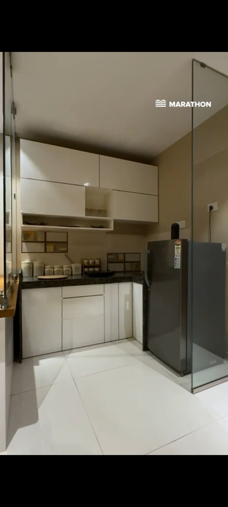 Kitchen, marathon-nextown 2 Bedroom 500 Sq.Ft. Apartment In Dombivli East Thane 8894988