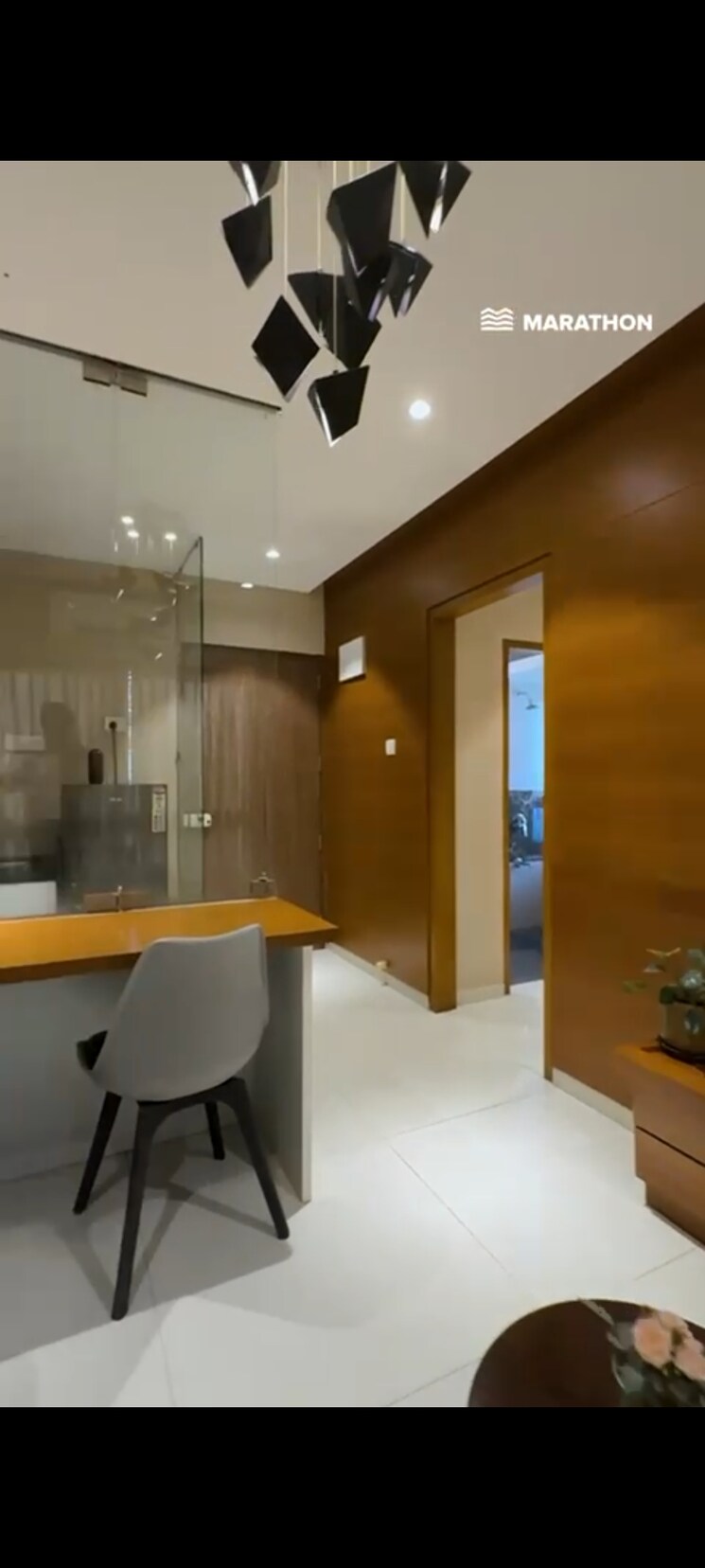 Kitchen, marathon-nextown 2 Bedroom 500 Sq.Ft. Apartment In Dombivli East Thane 8894988