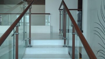 Staircase in 3 BHK Apartment at Salarpuria Sattva Luxuria, Malleswaram – for Sale