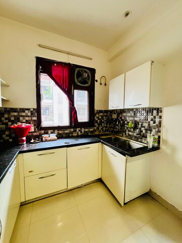 Kitchen in 3 BHK Builder Floor at Urban Vatika, Dhakoli – for Rent