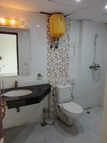 Bathroom in 3 BHK Apartment at Shipra Srishti, Ahinsa Khand 1 – for Rent