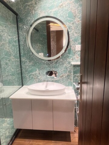 Bathroom in 3 BHK Apartment at Defence Colony – for Rent