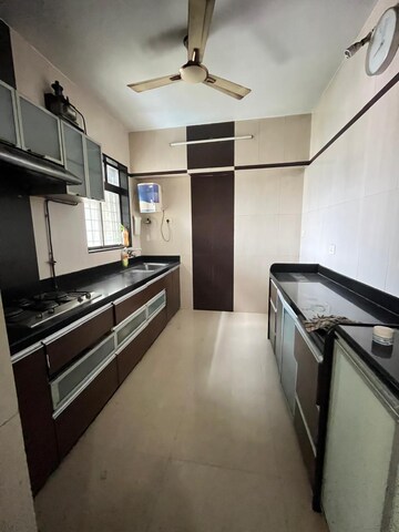 Kitchen in 2 BHK Apartment at Runwal Greens, Mulund West – for Rent