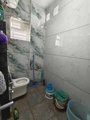 Bathroom in 1 BHK Builder Floor at Iti Layout – for Rent
