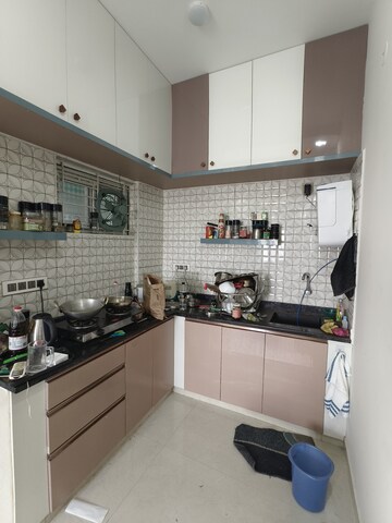 Kitchen in 1 BHK Builder Floor at Iti Layout – for Rent