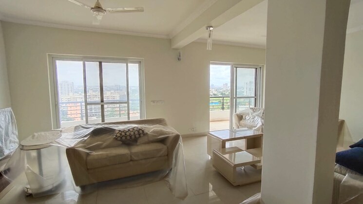 Living Room, regency-pinnacle-heights 4 Bedroom 3715 Sq.Ft. Penthouse In Thanisandra Bangalore 8895194