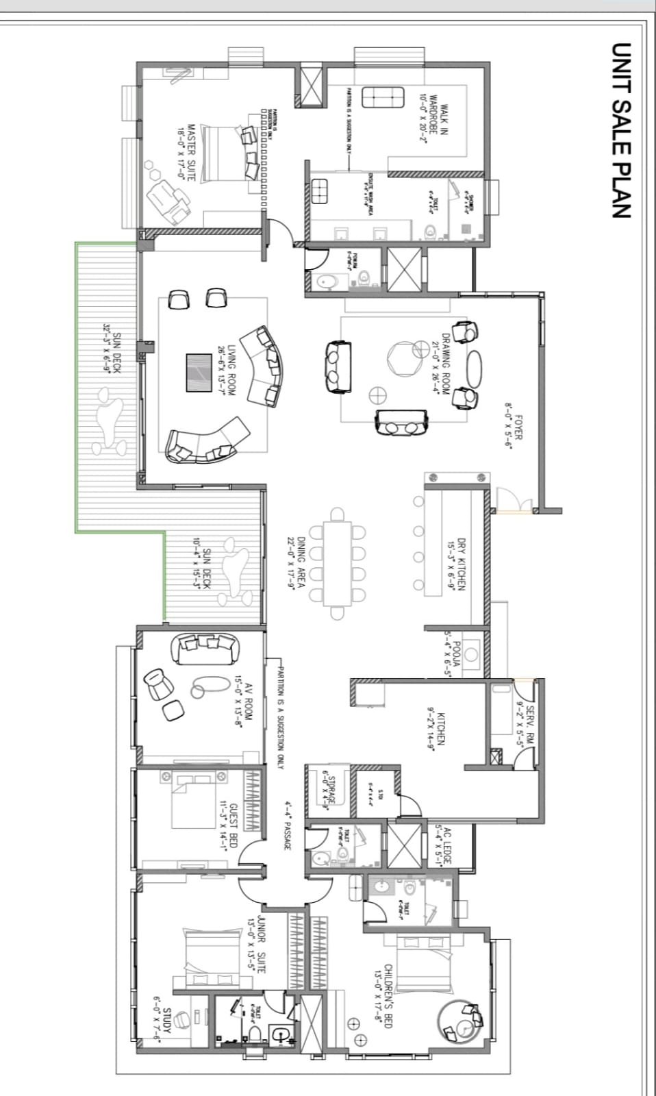 4 BHK Penthouse For Sale in Prestige Woodland Park