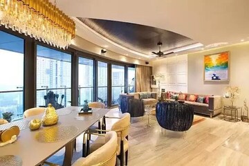 Gym in 4 BHK Apartment at Lodha World View, Worli – for Rent