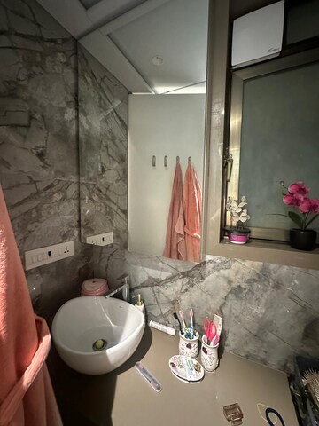 Bathroom in 2 BHK Apartment at Gami Reagan, Ghansoli – for Rent
