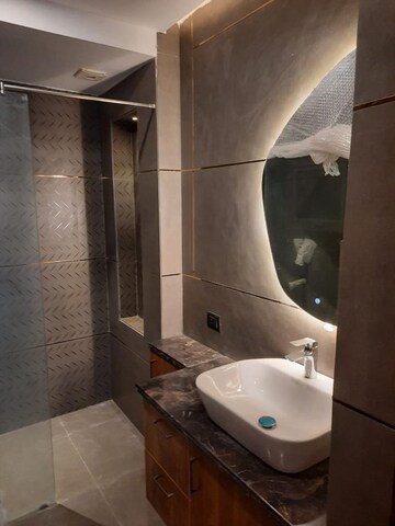 Bathroom in 3 BHK Apartment at Defence Colony – for Rent