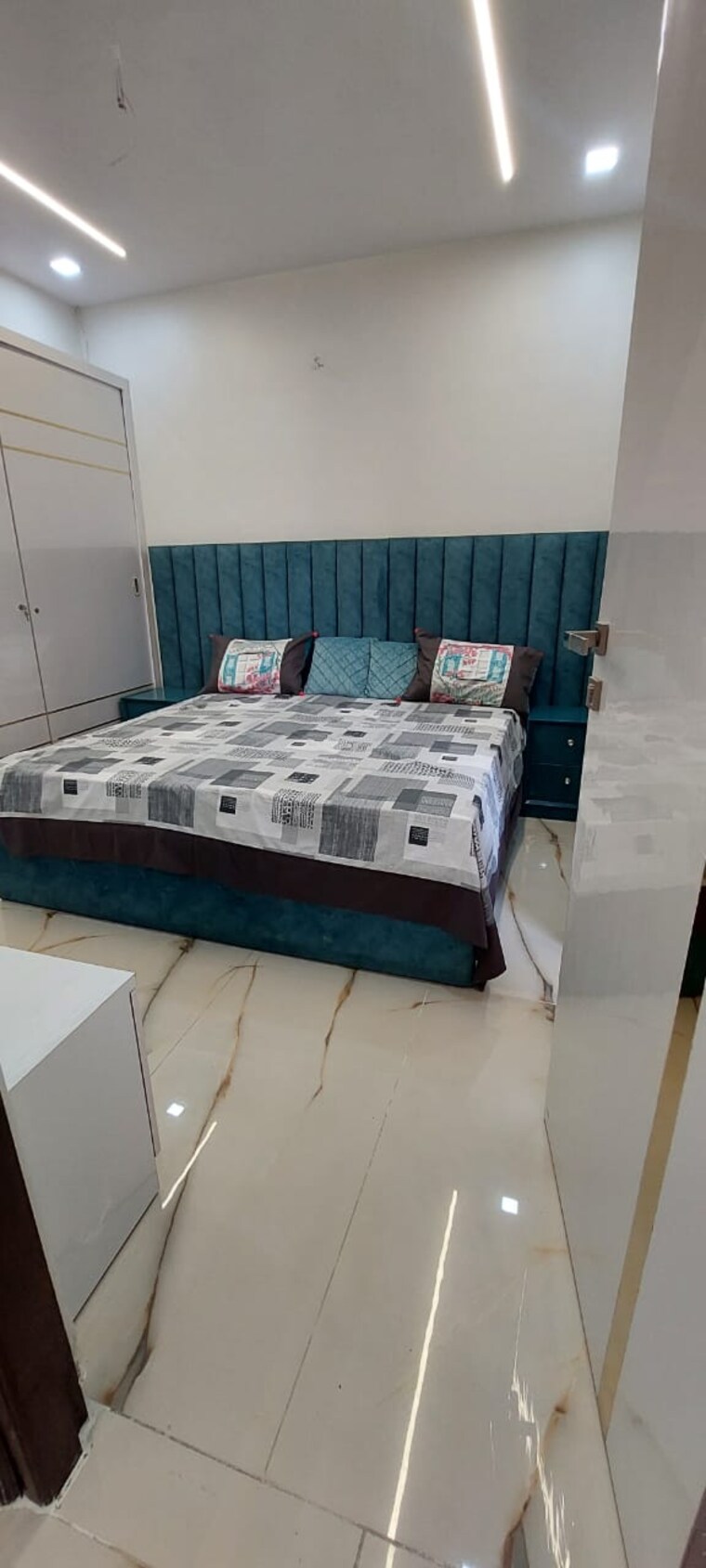 Bedroom, svp-gulmohur-garden-phase-2 3 Bedroom 1290 Sq.Ft. Apartment In Raj Nagar Extension Ghaziabad 8895343