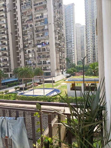 Balcony in 2 BHK Apartment at Antriksh Golf View, Sector 78 – for Rent
