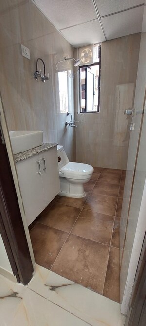 Bathroom in 3 BHK Apartment at SVP Gulmohur Garden Phase 2, Raj Nagar Extension – for Sale