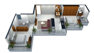 Furnished Amenities in 2 BHK Apartment at Vasai West – for Sale