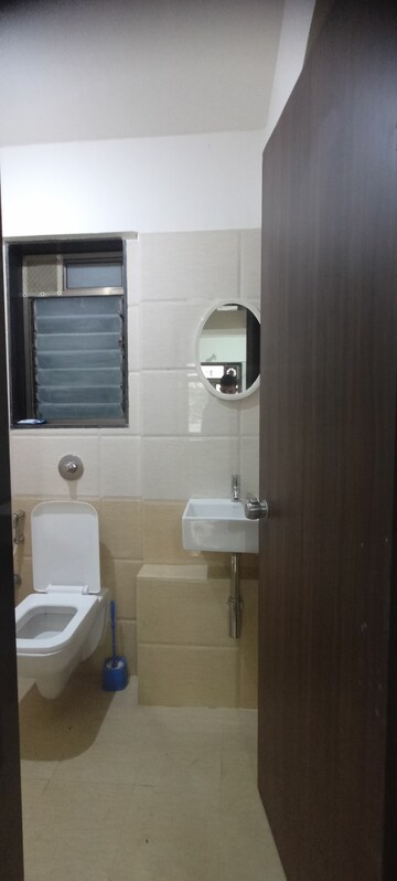 Bathroom in 1 BHK Apartment at Kalpavruksh Garden 1, Kandivali West – for Rent