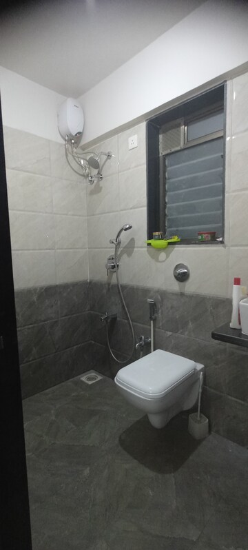 Bathroom in 1 BHK Apartment at Kalpavruksh Garden 1, Kandivali West – for Rent