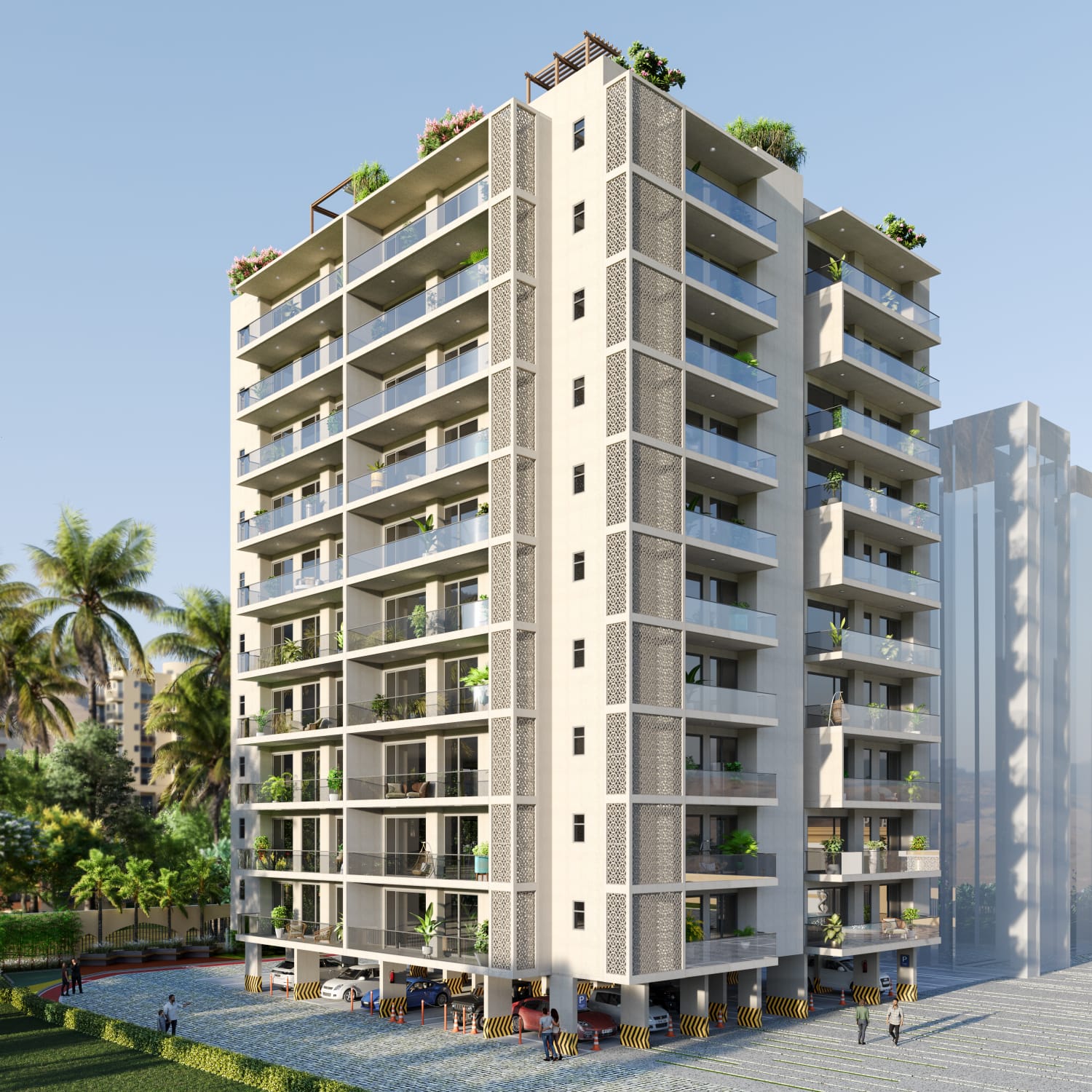 2 BHK 1090 Sq.Ft. Apartment in SVP Gulmohur Garden Phase 2