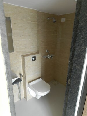 Bathroom in 1 BHK Apartment at Ornate Heights, Vasai East – for Sale