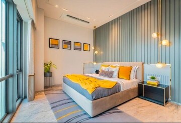 Bedroom in 4 BHK Apartment at Lodha World View, Worli – for Rent