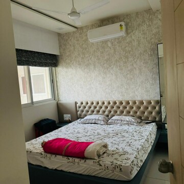 Bedroom in 3 BHK Apartment at Krishna Skyvillas, SamA-Savil Road – for Sale