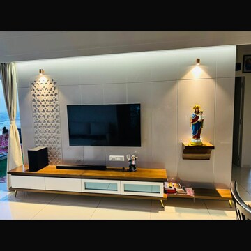 Bedroom in 3 BHK Apartment at Shree Sharnam Serenity, SamA-Savil Road – for Rent