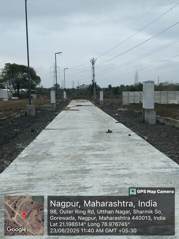  Plot – Exterior View View at Kamptee rd - for Sale