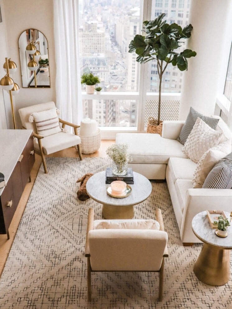 Living Room, rustomjee-crown 4 Bedroom 2100 Sq.Ft. Apartment In Prabhadevi Mumbai 8895553