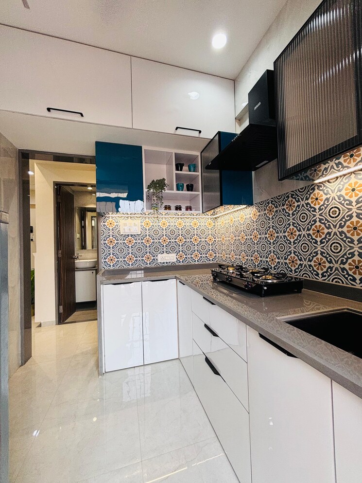 Kitchen, dashmesh-empire 2 Bedroom 890 Sq.Ft. Builder Floor In Joveli Thane 8895597